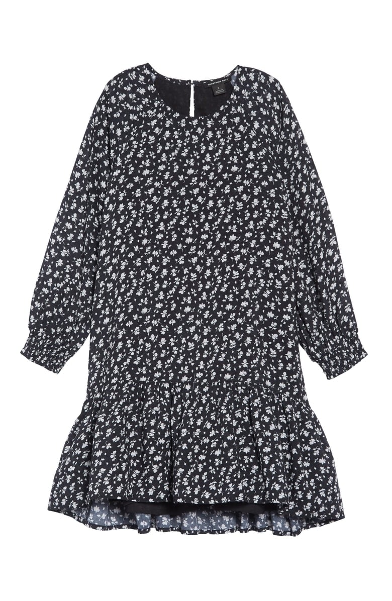Something Navy Ruffle High Low Dress Girls Something Navy S