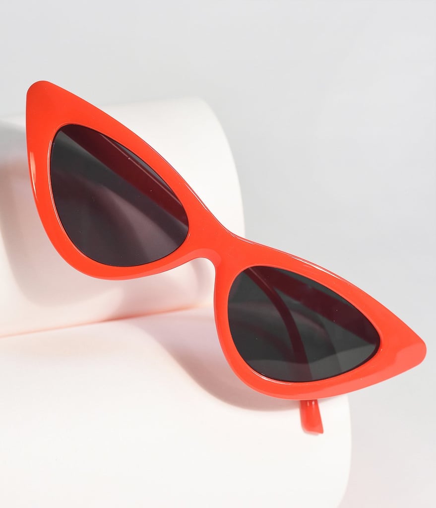 Red Cherry Retro Cat Eye Sunglasses
