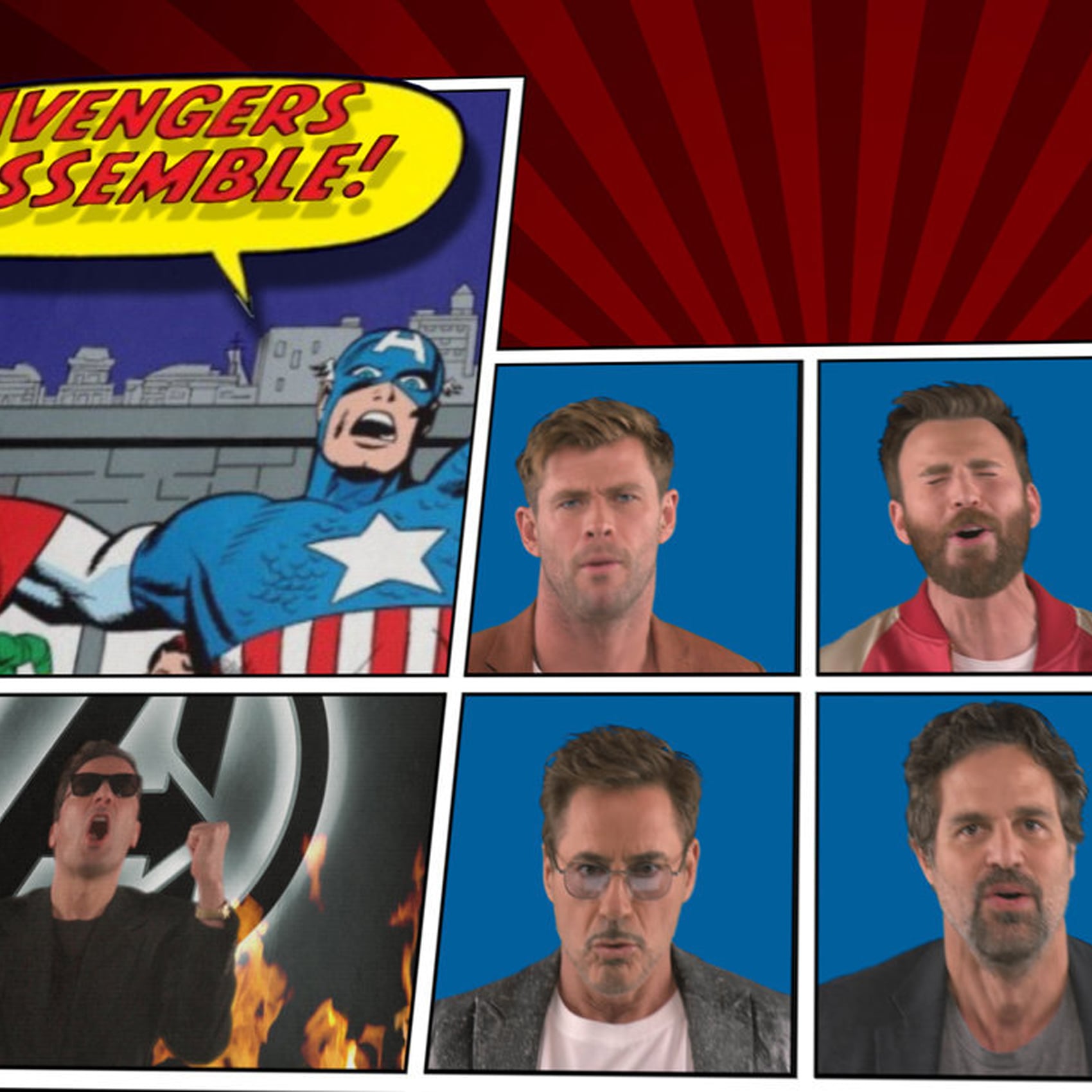 Jimmy Fallon – Avengers: Endgame Cast Sings We Didn't Start the Fire  Lyrics