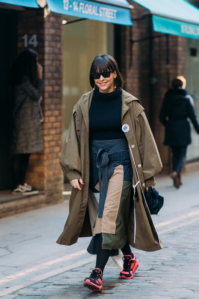 Day 2 | Street Style at London Fashion Week Fall 2018 | POPSUGAR ...