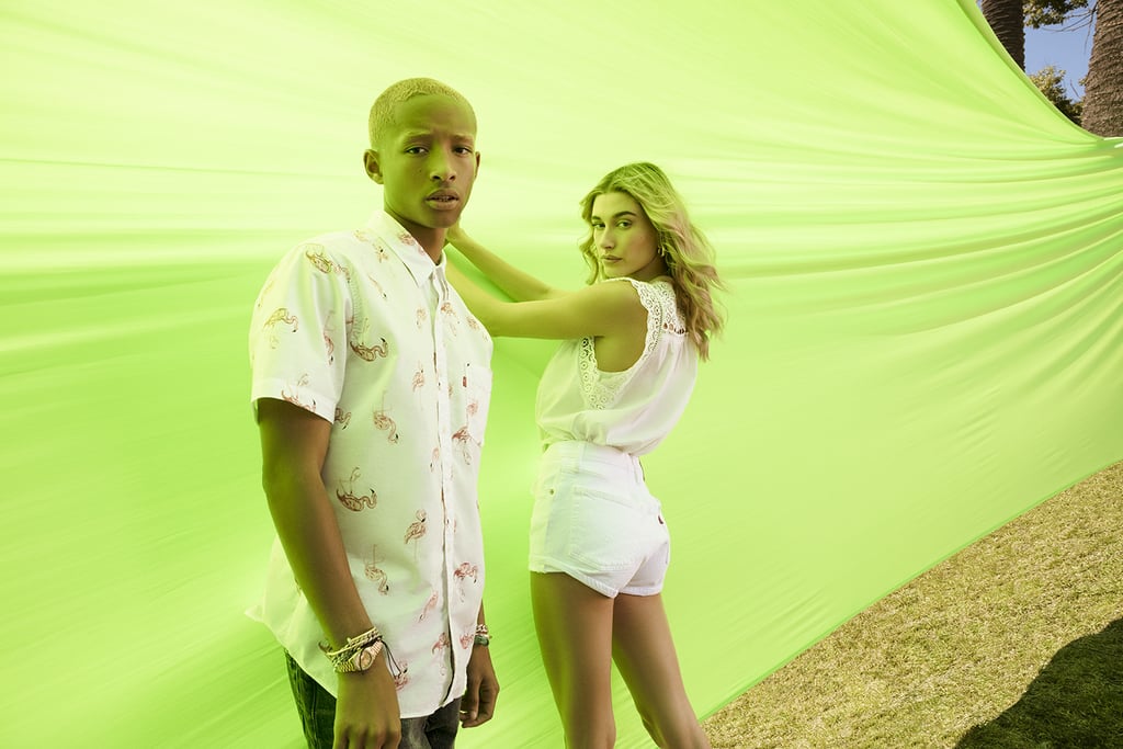Hailey Bieber x Jaden Smith Levi's Festival Campaign 2020