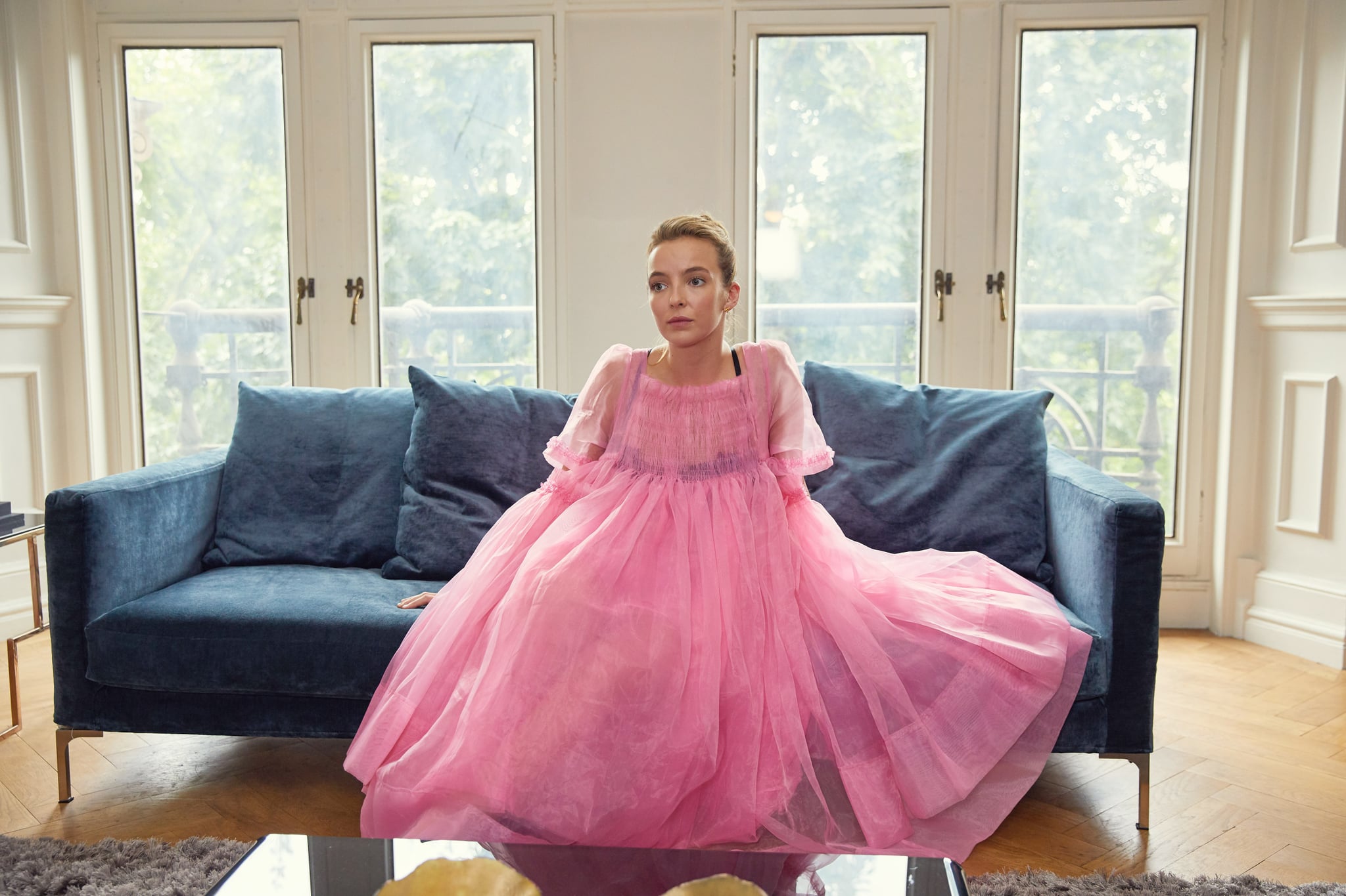 KILLING EVE, Jodie Comer, (Season 1, ep. 102, airs April 15, 2018). photo: BBC-America / Courtesy: Everett Collection