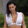 Kim Kardashian Shows Off Her Best Assets During an NSFW Poolside Photo Shoot