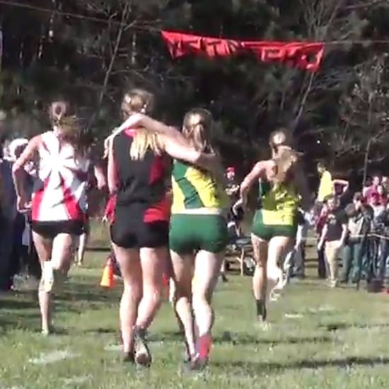 High School Runner Helps Girl Cross Finish Line