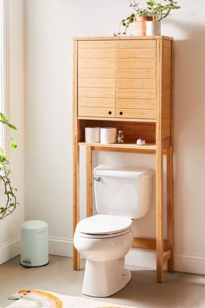 Silvia Bamboo Over-the-Toilet Storage Shelf