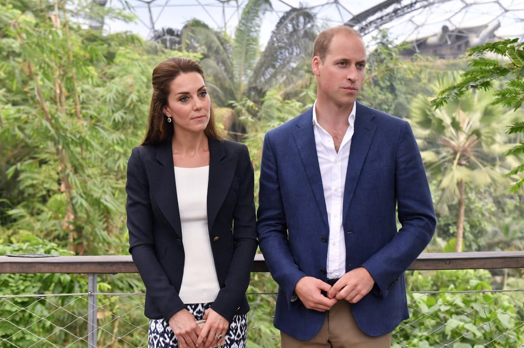 Prince William and Kate Middleton at the Eden Project 2016