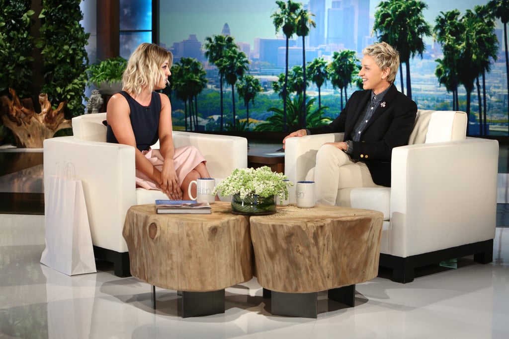 Kaley Cuoco's Dress on Ellen 2016 POPSUGAR Fashion