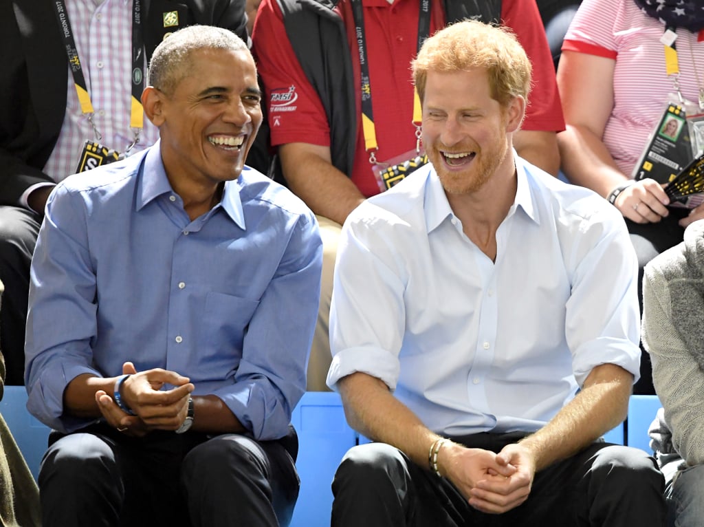 Prince Harry and Barack Obama at Invictus Games 2017