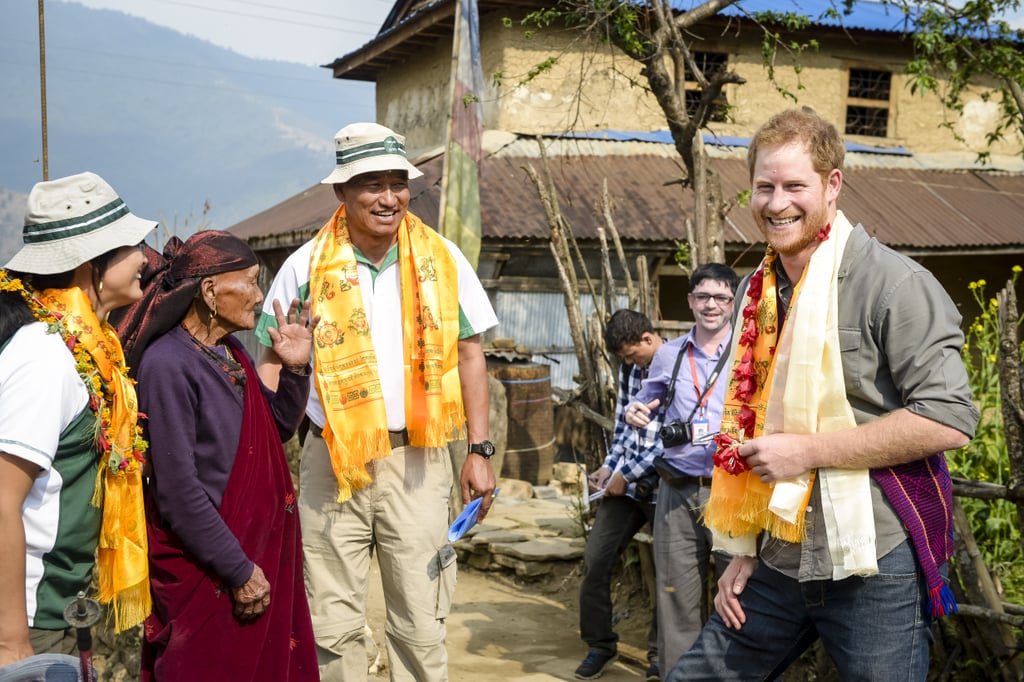 Prince Harry Visits Nepal March 2016 | POPSUGAR Celebrity ...