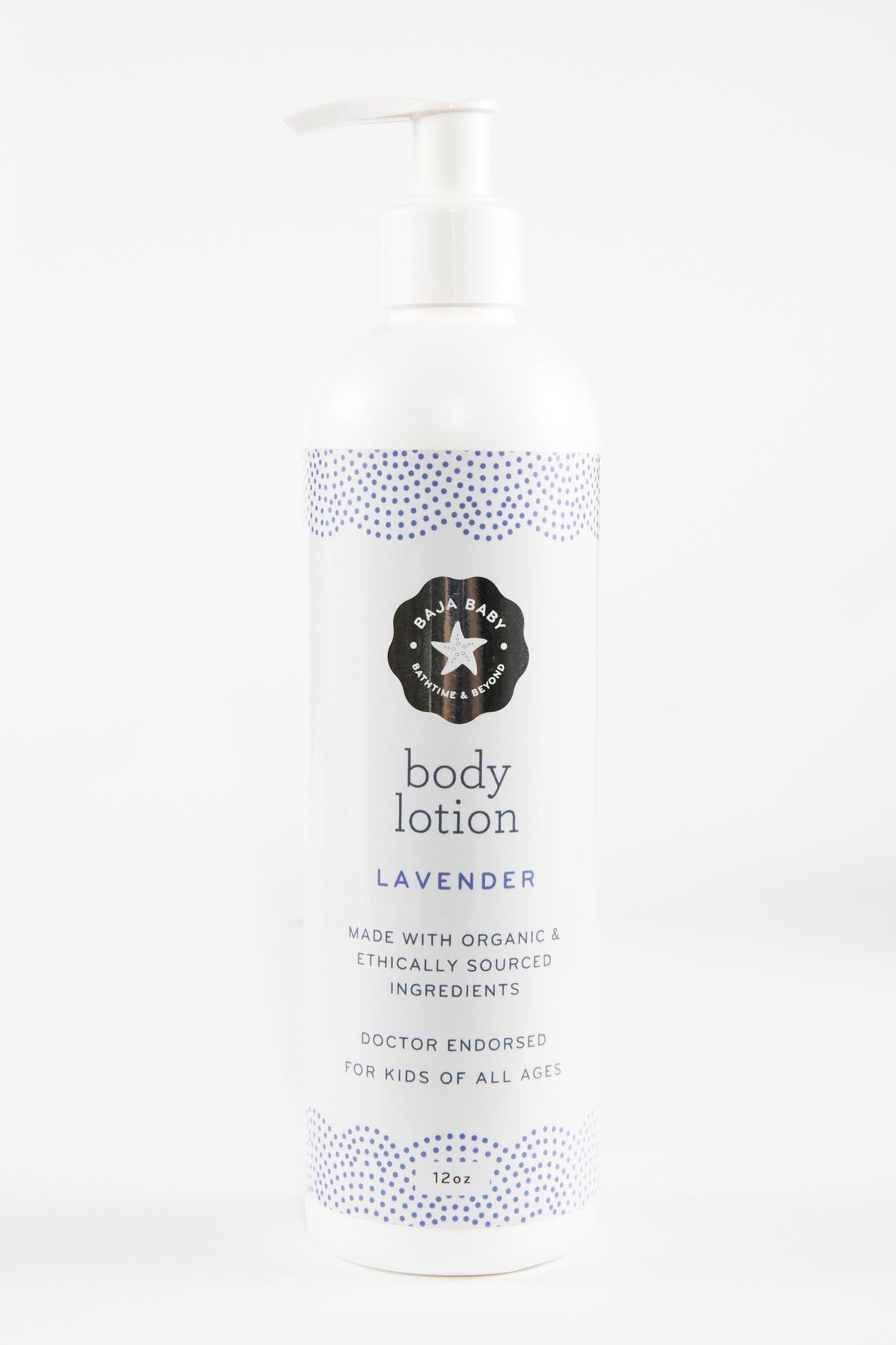 baja baby lavender body lotion