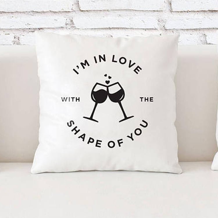 "I’m in Love With the Shape of You" Pillowcase