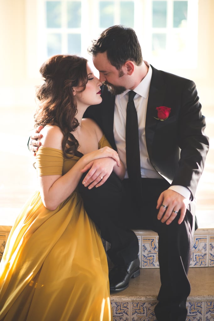 Beauty and the Beast Engagement Shoot