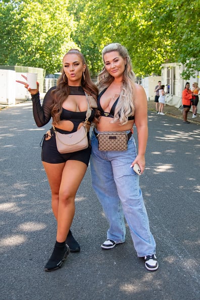 Wireless Festival 2022: Demi Jones and Shaughna Phillips