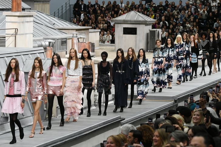 Chanel Spring Runway at Paris Fashion Week POPSUGAR Fashion