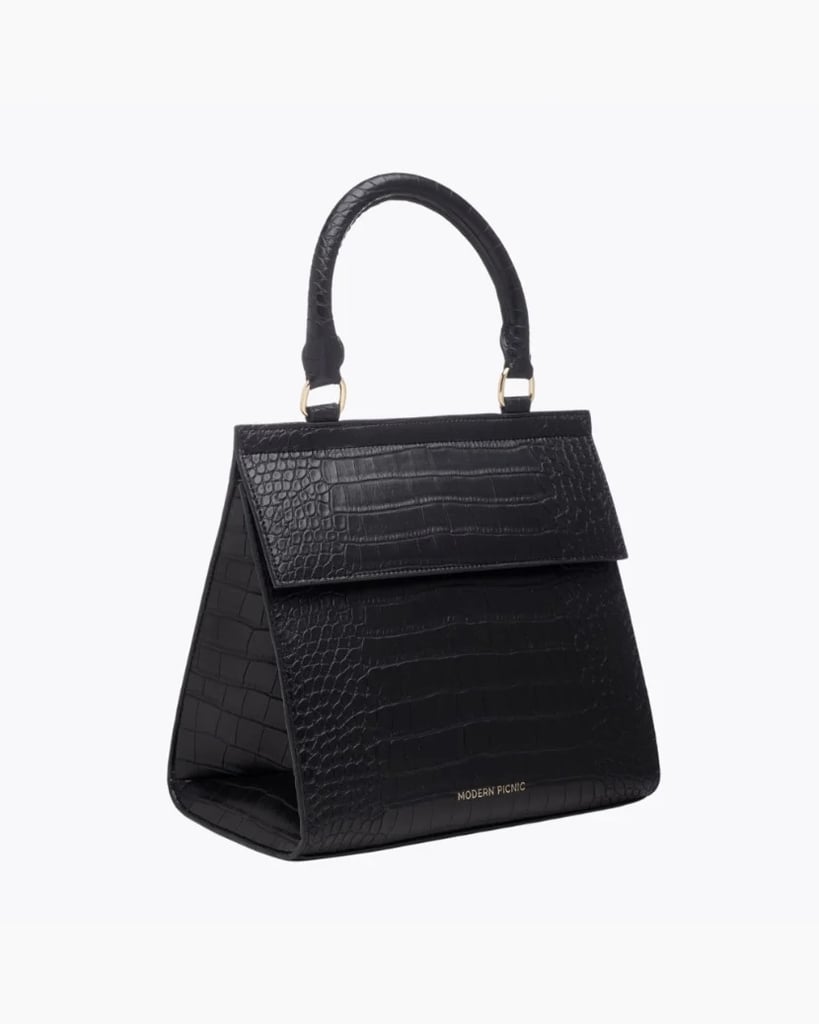 Modern Picnic Vegan Leather Medium Lunch Bag