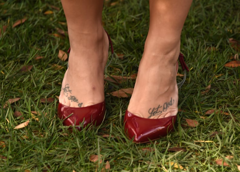 Demi lovato's "Let Go & Let God" Tattoos