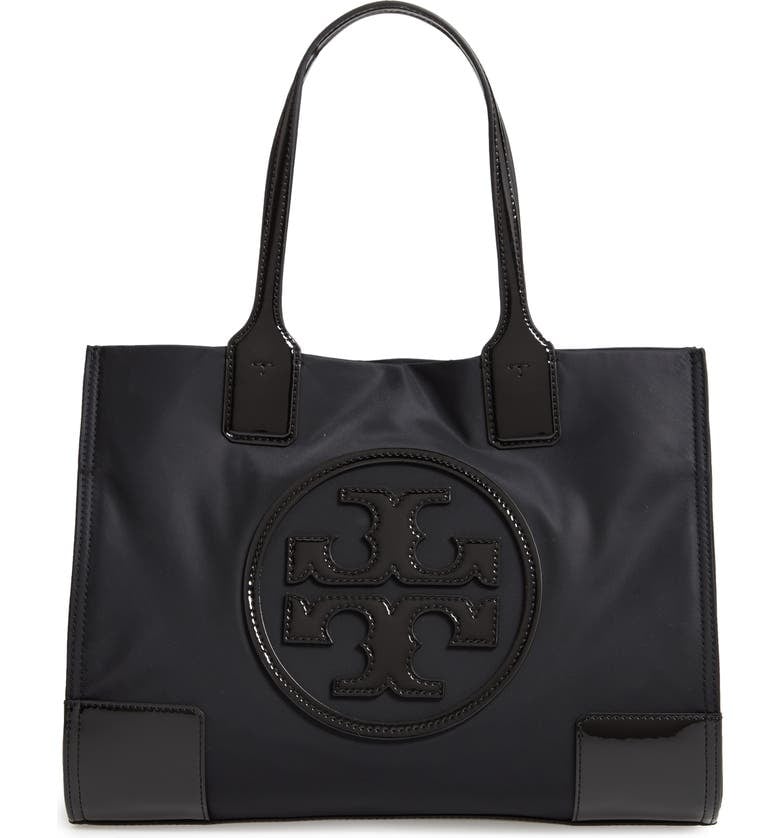 Tory Burch Mini Ella Patent Nylon Tote