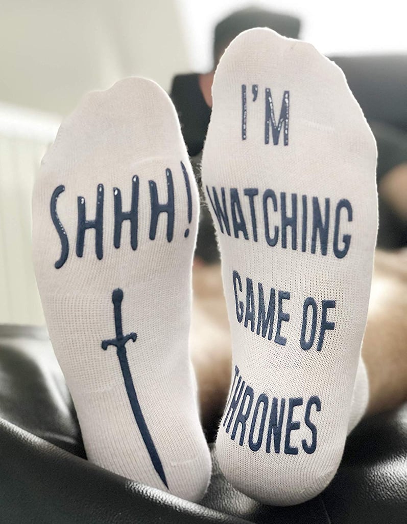 "Shhh I'm Watching Game Of Thrones" Socks