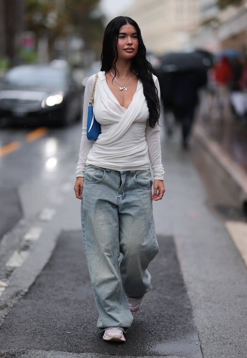 Boyfriend Jeans and Dad Sneakers