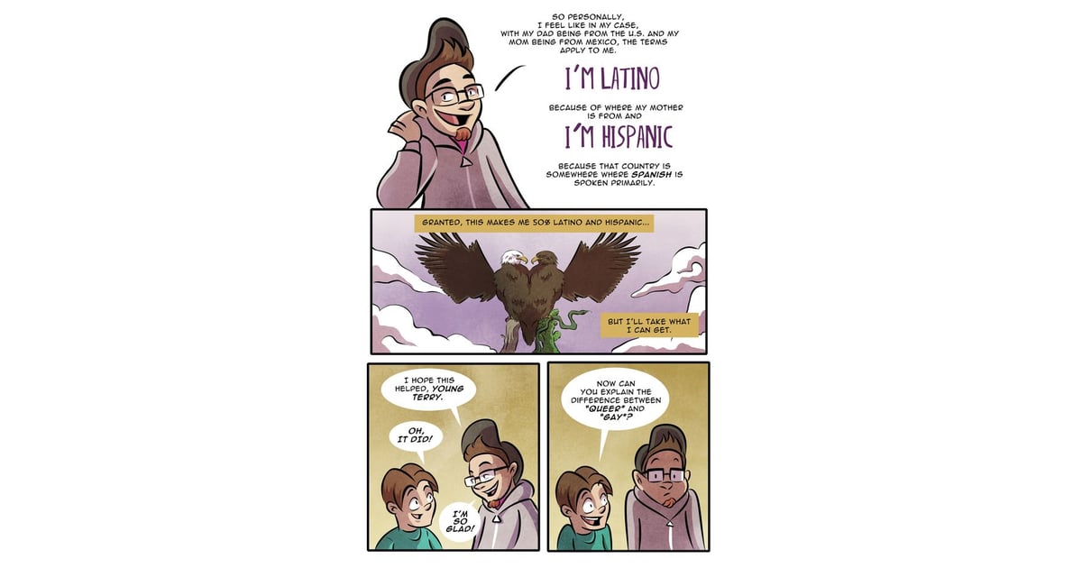Comic Strip Defines Latino and Hispanic | POPSUGAR Latina Photo 8