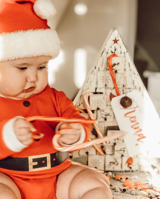 Baby Dressed as Elf on the Shelf 2018