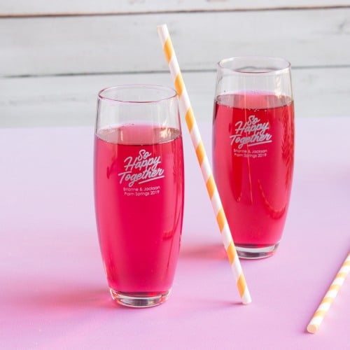 Stemless Champagne Flutes