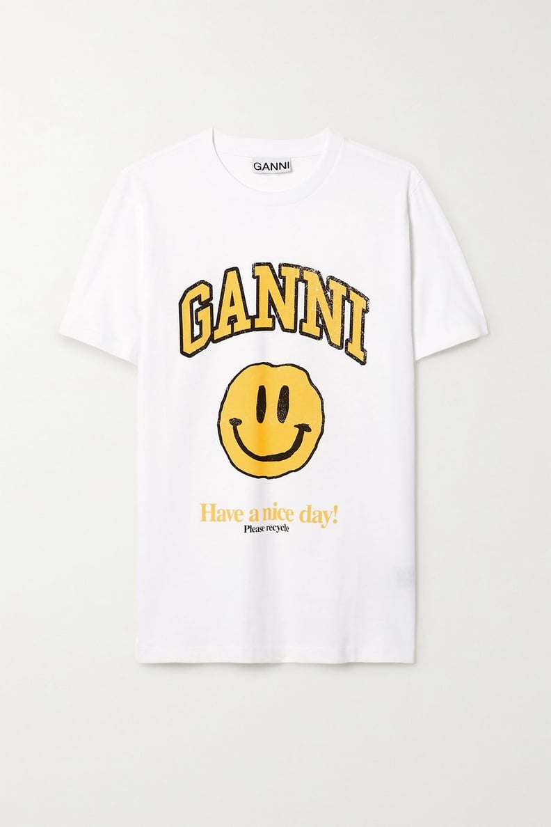 Ganni White T-Shirt