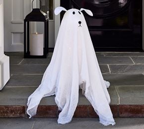 Pottery Barn Lit Ghost Dog