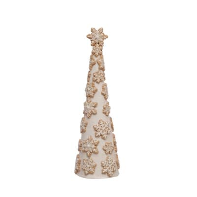 12.5" Snowflake Tabletop Tree by Ashland