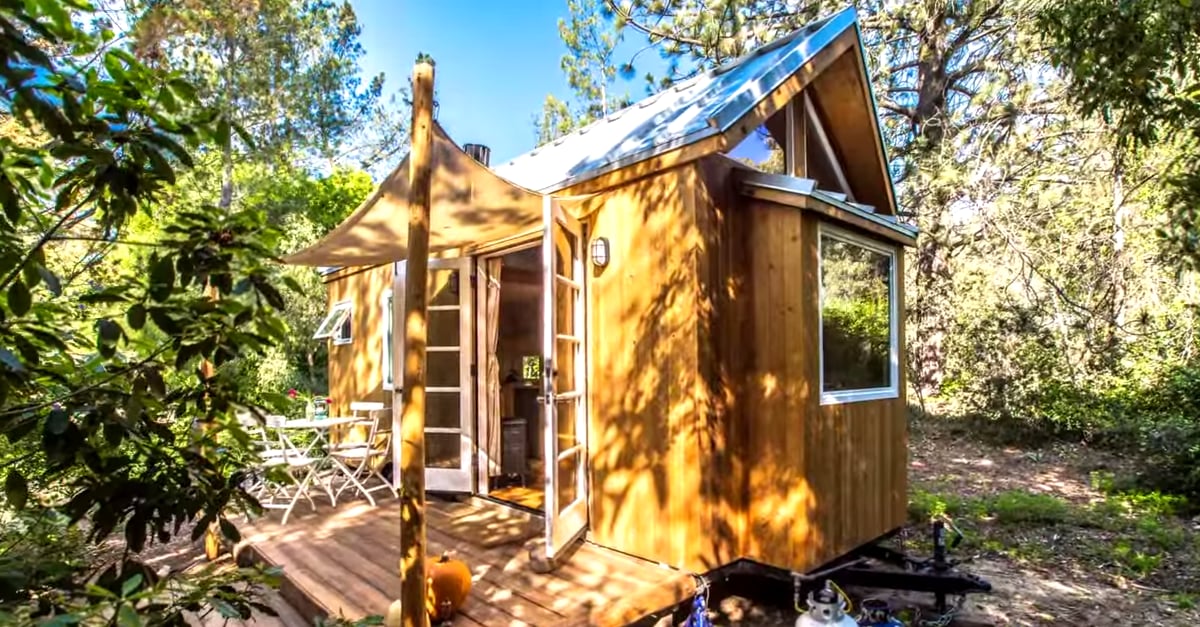 Tiny Home Video Tour in Ojai, CA POPSUGAR Home