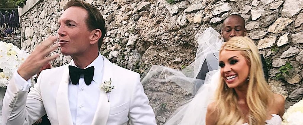 Annie Lawless's Pnina Tornai Wedding Dress
