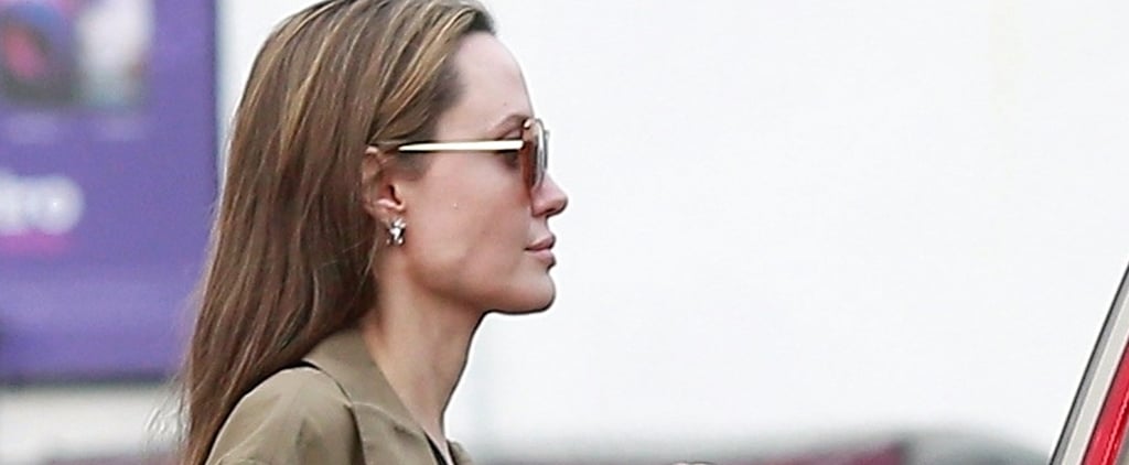 Angelina Jolie's Louis Vuitton Wristlet 2019