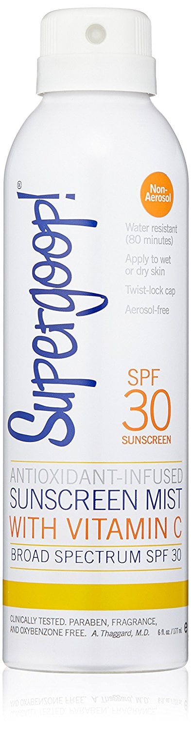 Supergoop! Antioxidant-Infused Sunscreen Mist With Vitamin C SPF 30