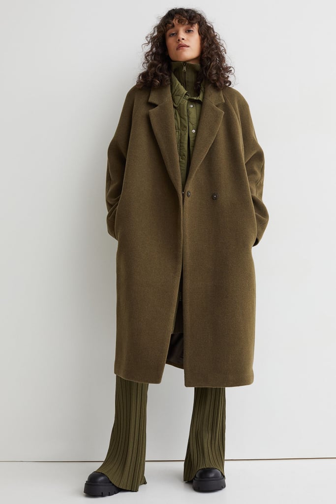 A Classic Silhouette: Wool-blend Coat