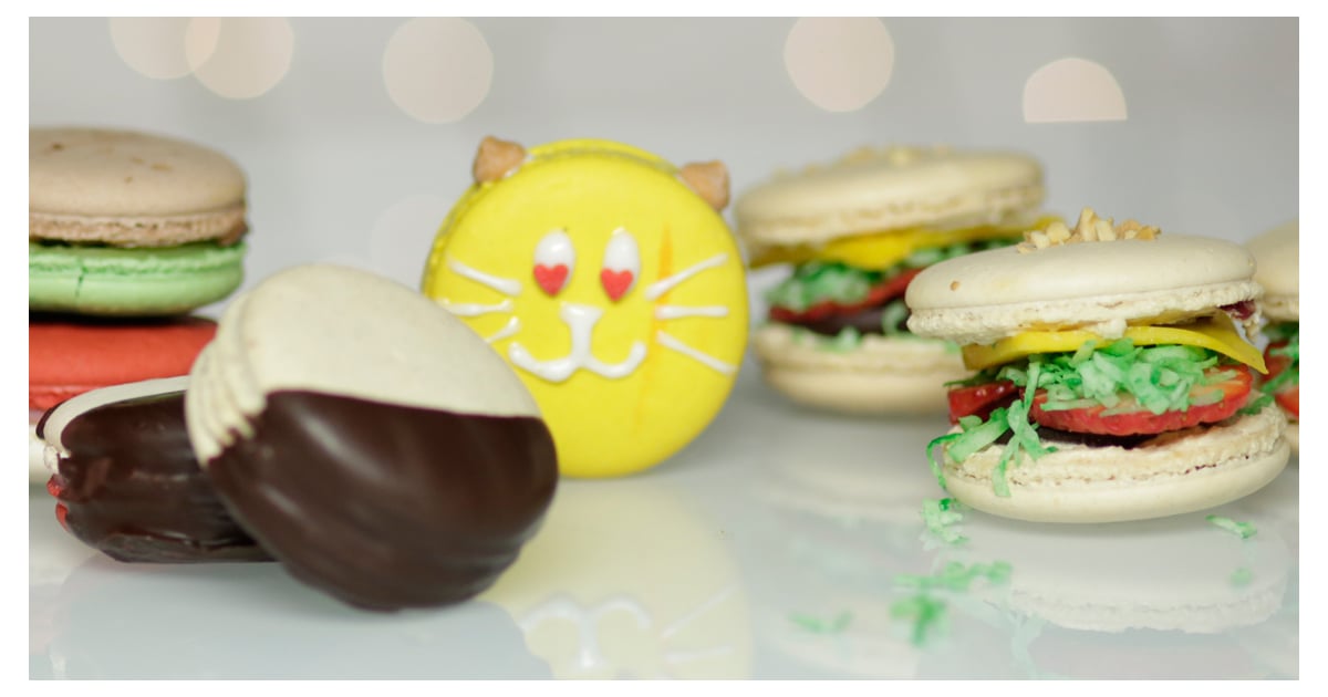 How to Decorate Macarons Video POPSUGAR Food
