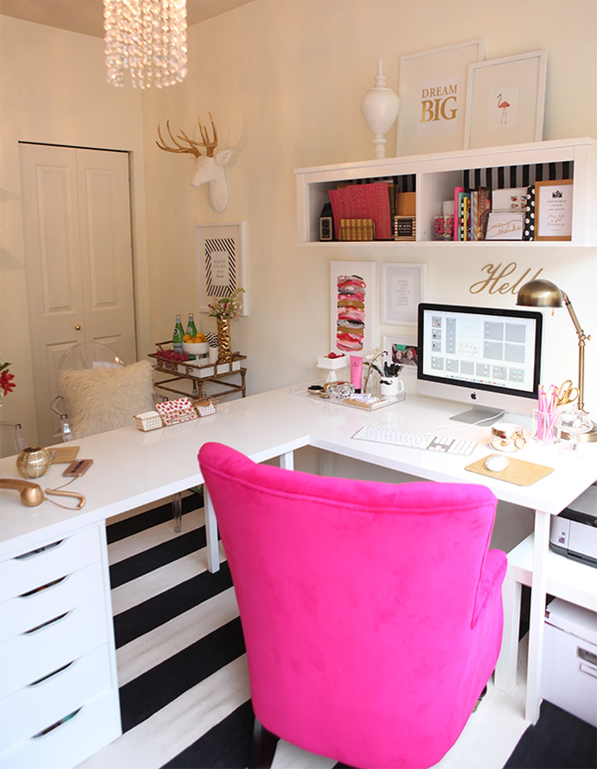 Ikea Desk Hacks POPSUGAR Home