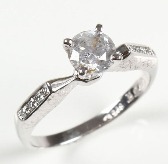 elegant solitaire ring