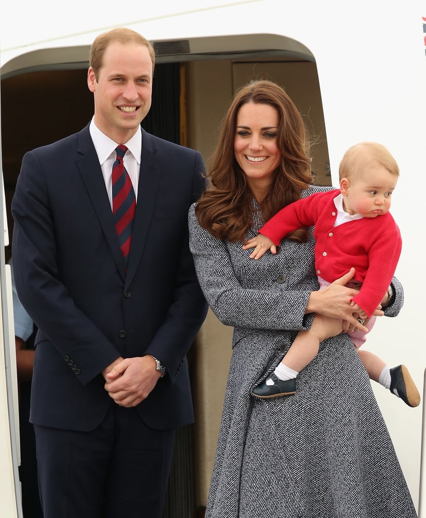 The royals capped off their three-week tour of Australia and New Zealand with one last adorable photo op in April.