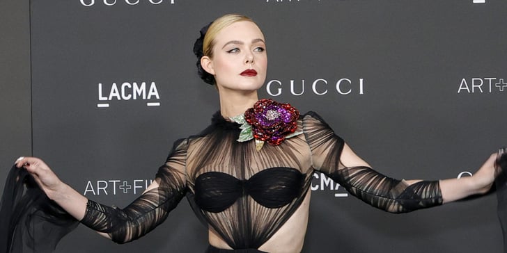 True Story: Seeing Elle Fanning in This Sheer Cutout Dress Stopped Me Dead in My Tracks