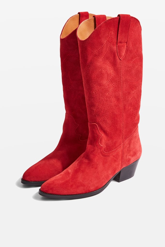 Topshop Devious Western Boots