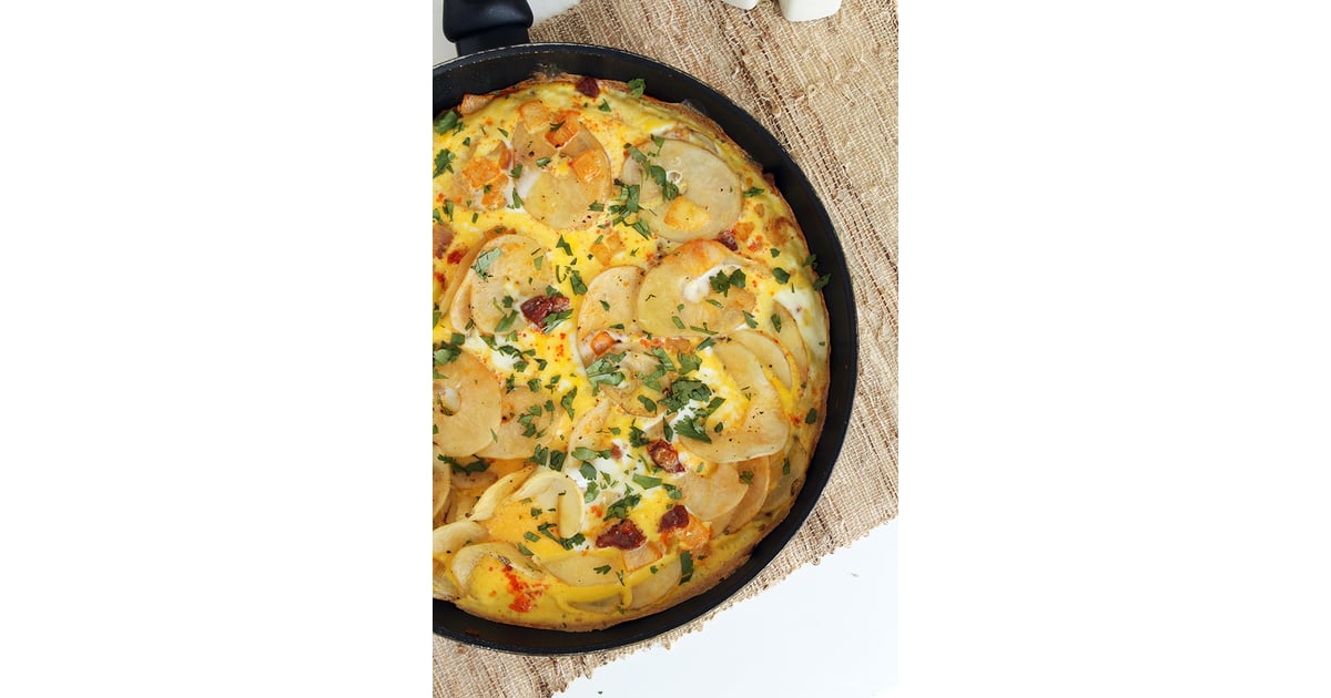 Spiralized Tortilla Española With Chorizo 31 Days of Latin Recipes