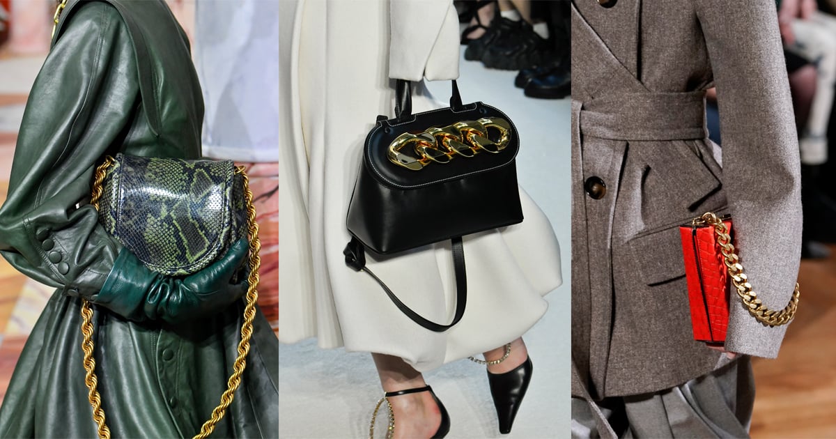 Autumn Bag Trends 2020 Chain Accents 7 Handbag Trends That Will