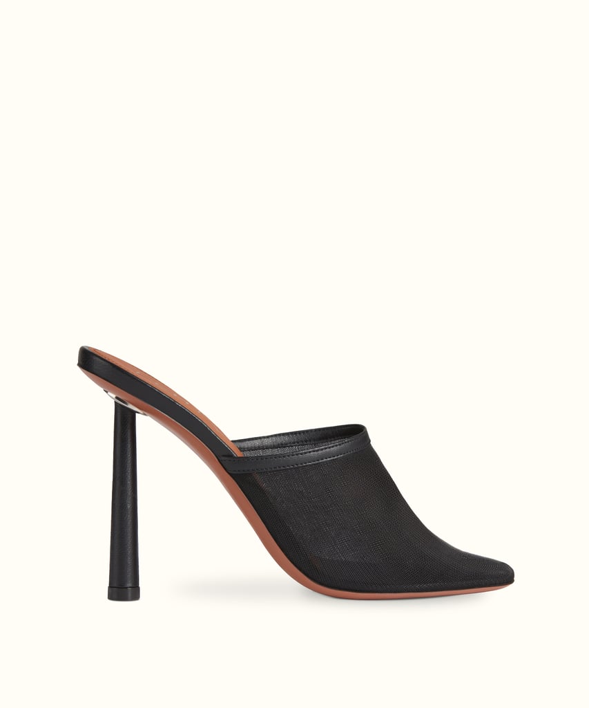Fenty Meshy Mules in Jet Black
