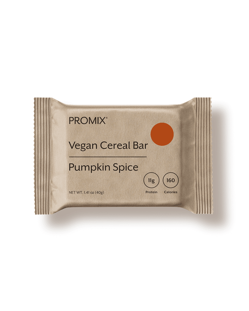 Promix Vegan Cereal Bars, Pumpkin Spice