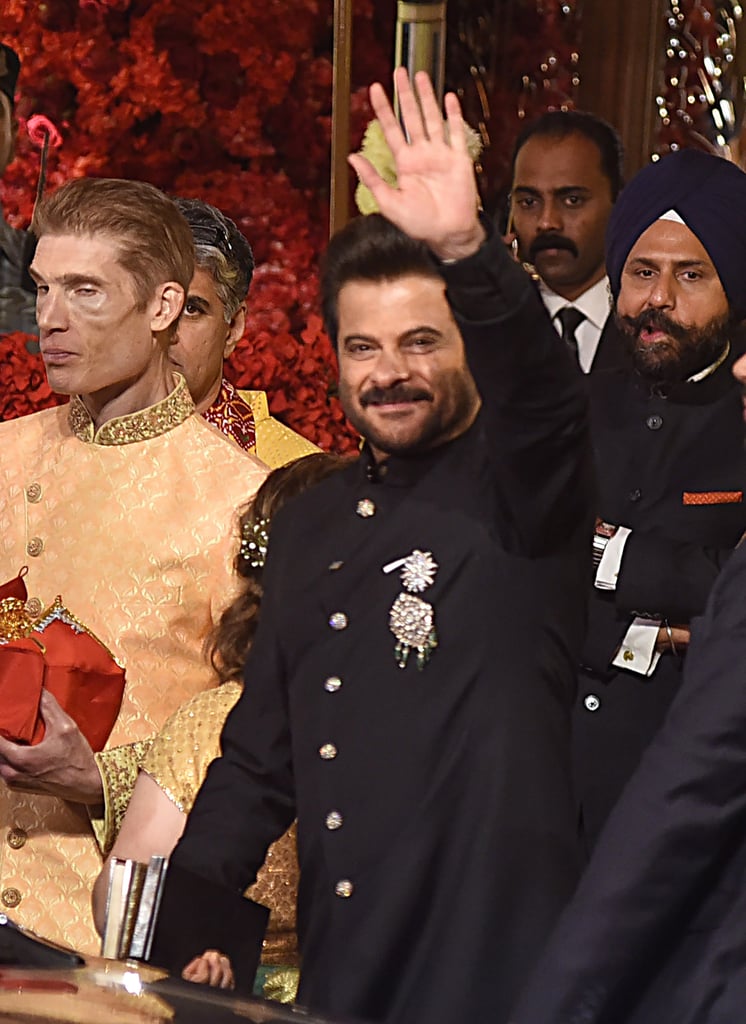 Bollywood Actor Anil Kapoor Also Wore a Black Indian Outfit