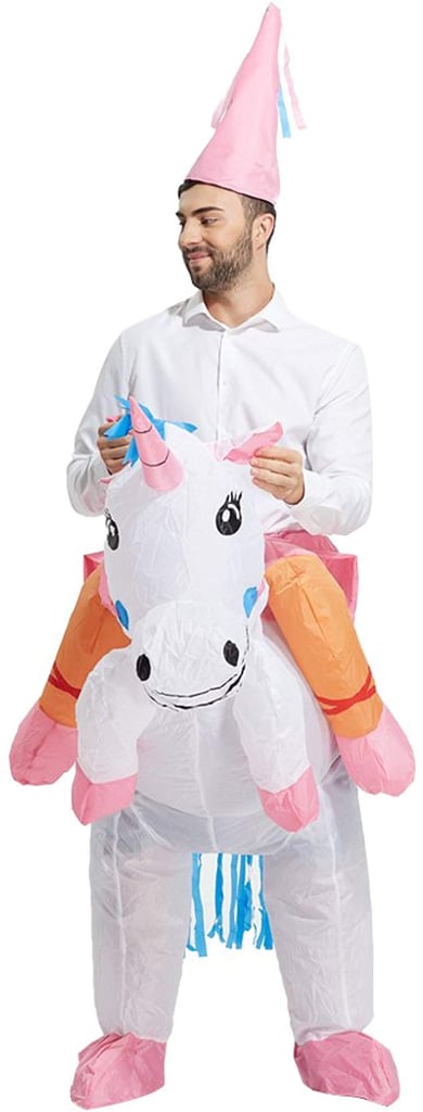 Inflatable Unicorn Rider Costume