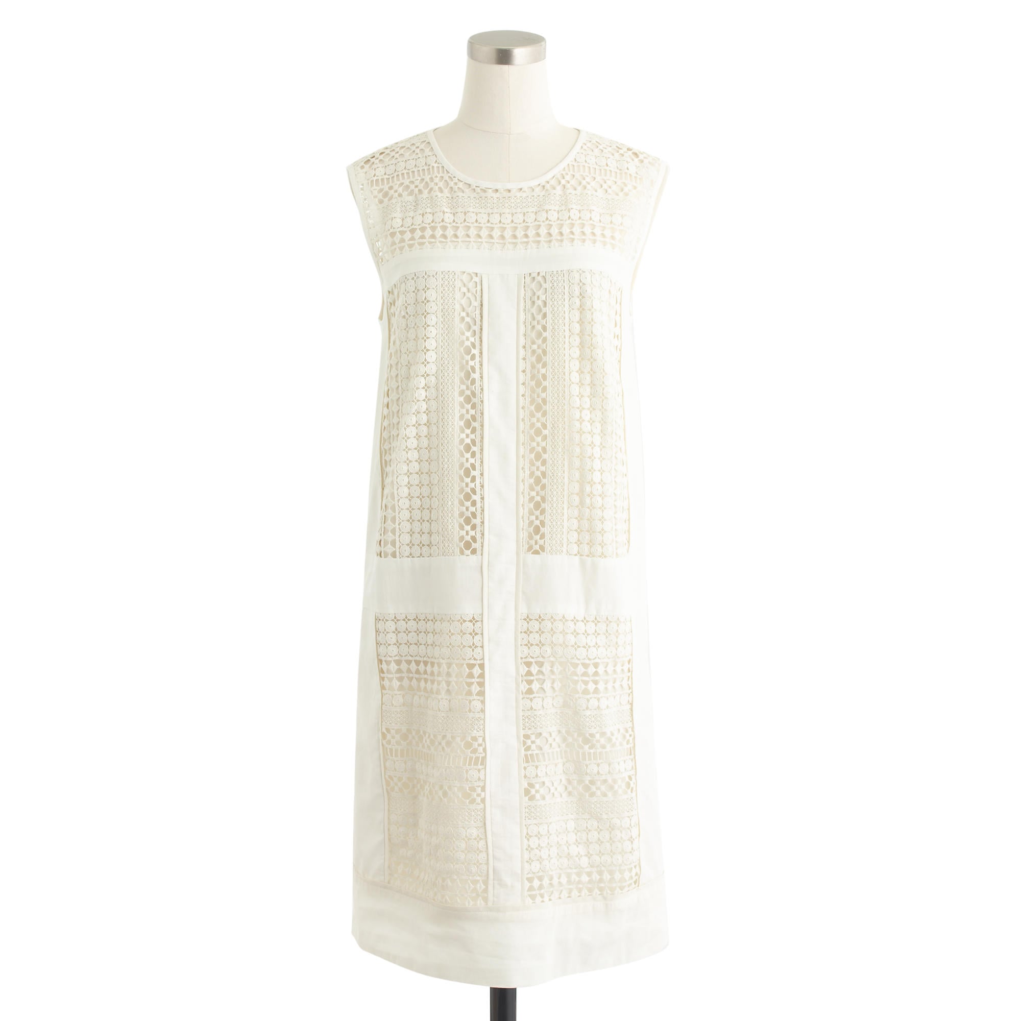 eve geo lace shift dress