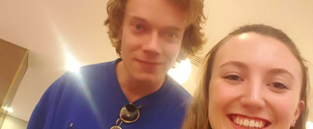 Alfie Allen's Response to Fan Photo