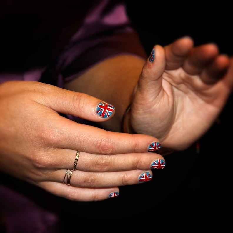 Princess Eugenie's Union Jack Nails