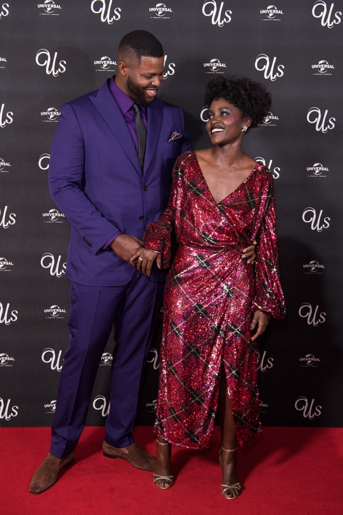 Lupita Nyong'o, Winston Duke at Us Screening in London 2019